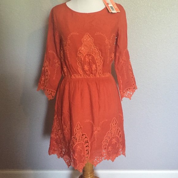 Orange dress
