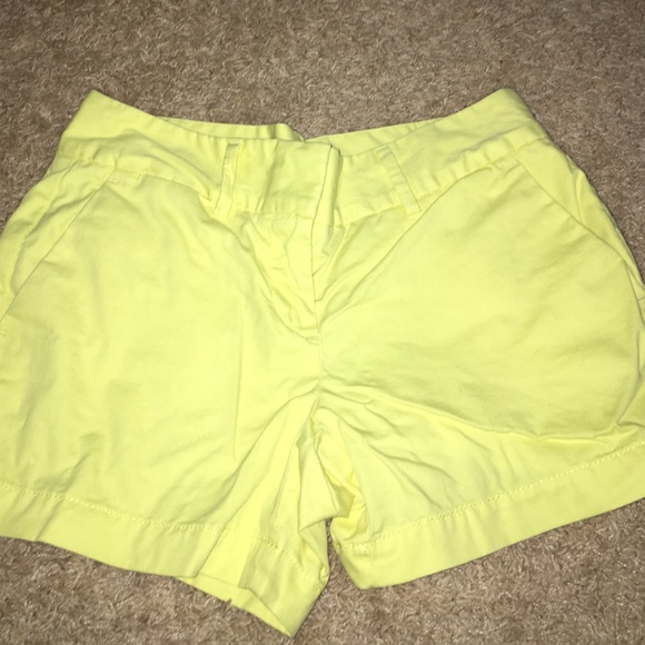Loft yellow shorts