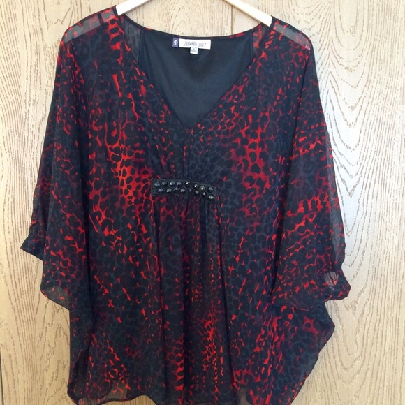 Leopard Blouse