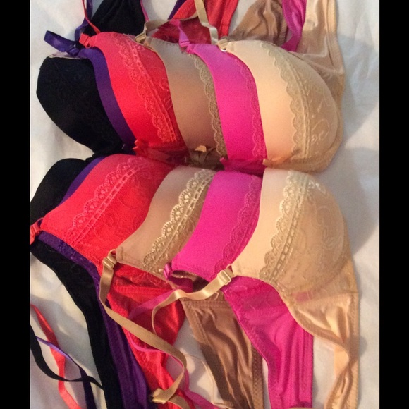 Bundle of 6 Underwire Bra's Lace Detail NWT - Picture 1 of 4