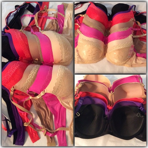Bundle of 6 Underwire Bra's Lace Detail NWT - Picture 3 of 4