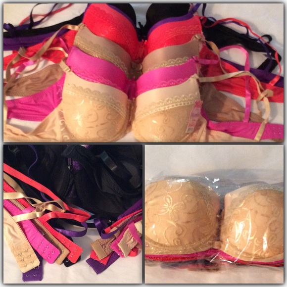 Bundle of 6 Underwire Bra's Lace Detail NWT - Picture 4 of 4