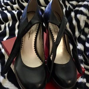 Jessica Simpson wedges