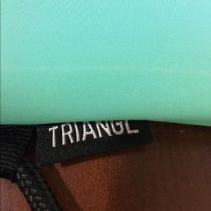 Authentic Triangl bag - Miami Mint