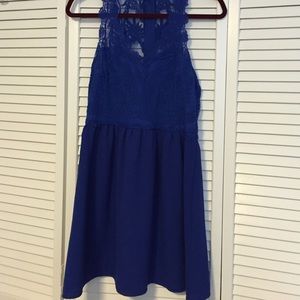 Gorgeous royal blue dress!