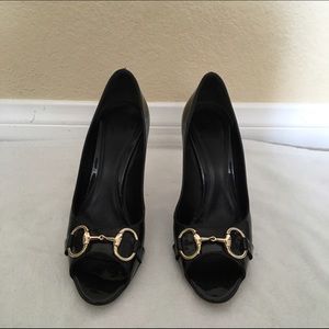 Gucci Peep Toe Heels