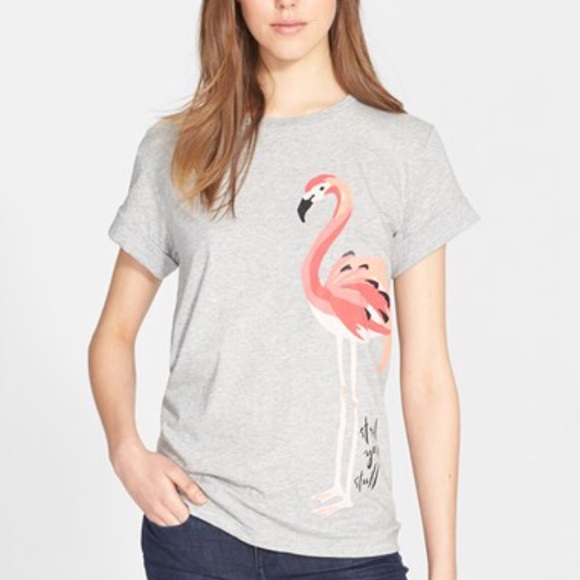 🎉HOST PICK🎉KS flamingo tee. NWT. - Picture 3 of 4