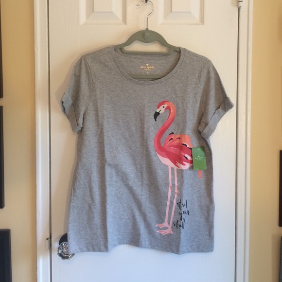 🎉HOST PICK🎉KS flamingo tee. NWT. - Picture 4 of 4
