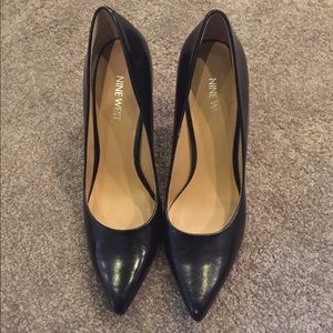 Black Nine West Pumps sz 8.5