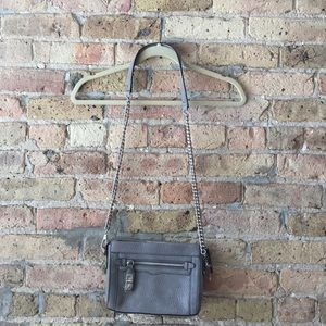 Never Worn Rebecca Minkoff Crosby Crossbody Grey