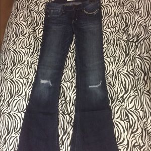 Hollister flare jeans size 3