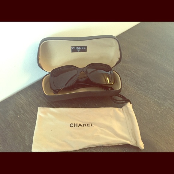 Authentic Chanel Quilted Sunglasses