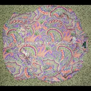 Ralph Lauren Linen button down shirt.