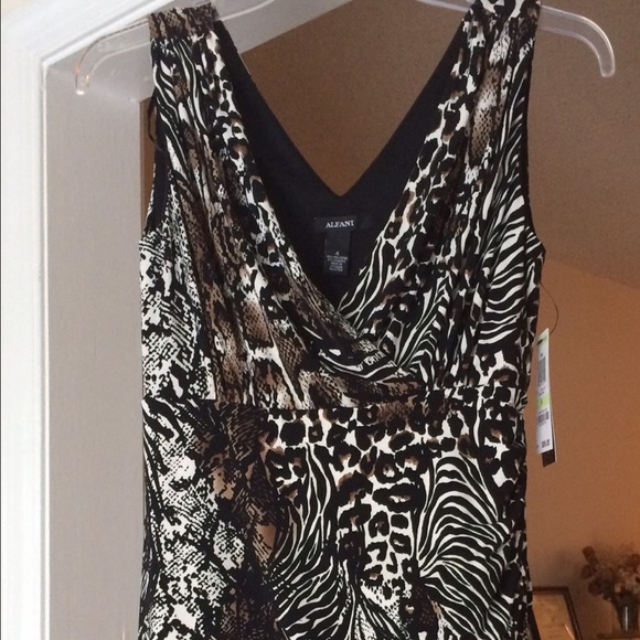 Animal print dress