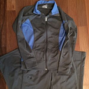 Small under armour warm up suit