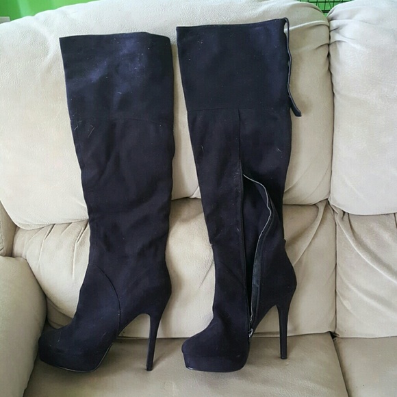 Over the knee heels