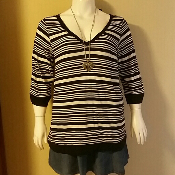 Striped tunic