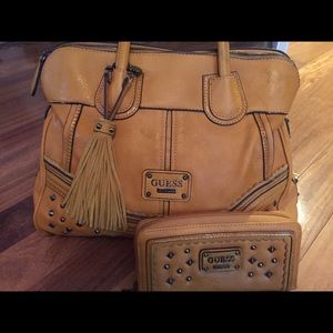 Guess purse and wallet
