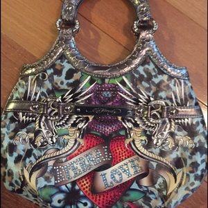 Ed Hardy limited edition hand bag