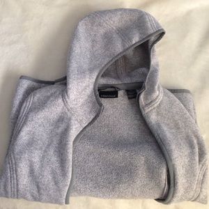 Hooded gray marmot jacket