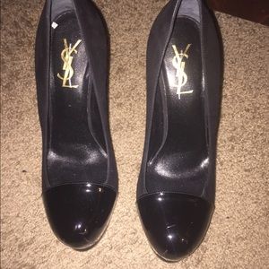 YSL Platform pumps