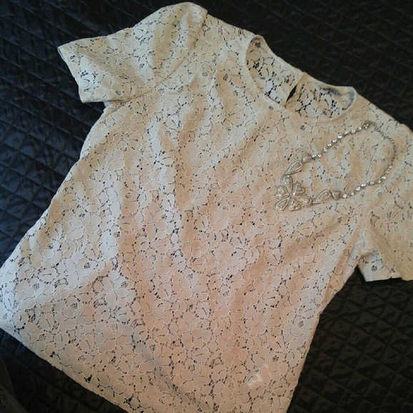 Jack Wills Lace Montrose Top