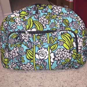 Vera Bradley Weekender in pattern Island Blooms