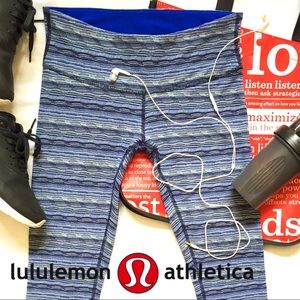 Lululemon Wunder Under Crop III Space Dye Twist