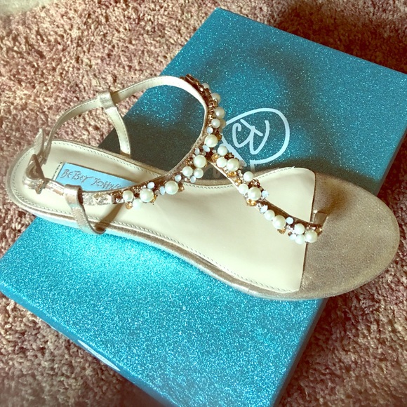 Brand new Betsy Johnson sandals