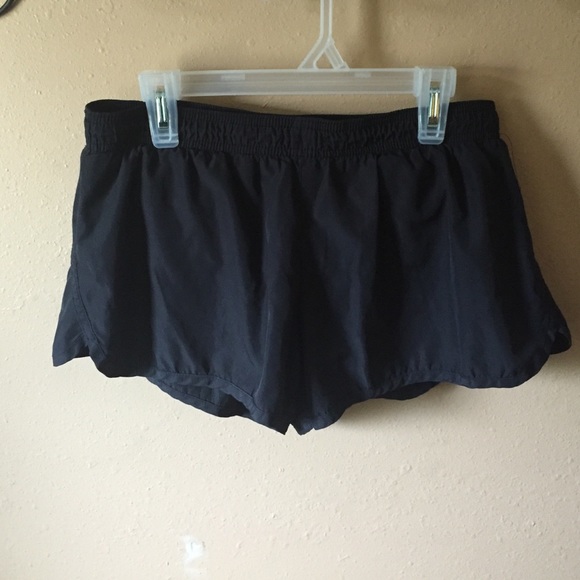 Black running shorts!!