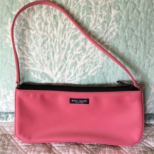 Kate Spade pink nylon mini bag