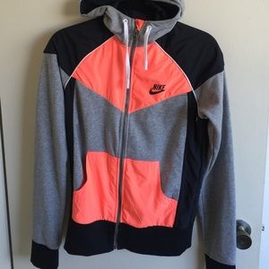 NIKE zip up hoodie