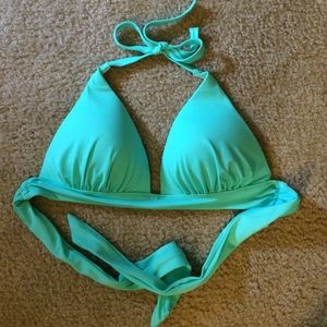 VS The Plunge Halter swim top