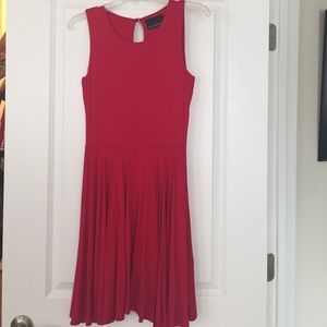 Flirty red dress