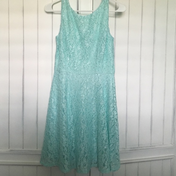 Turquoise dress