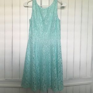 Turquoise dress