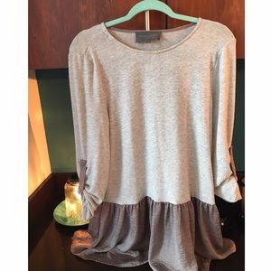 Anthropologie tunic sweater