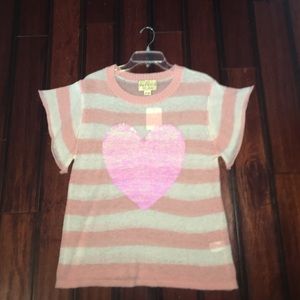 💗💗NWT Wildfox sequin heart sweater FINAL