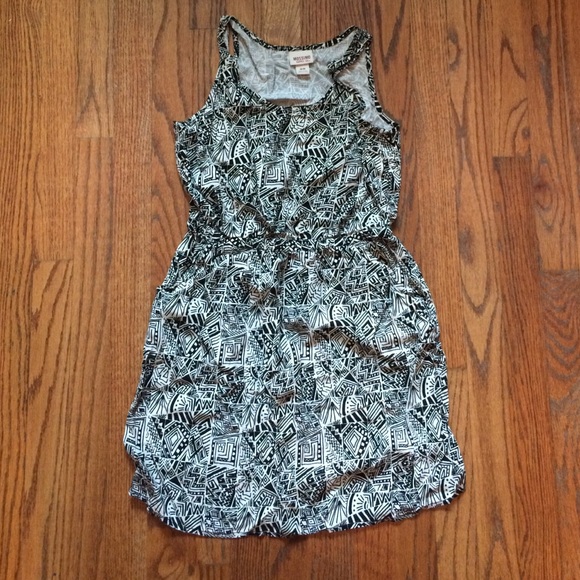 Geometric sun dress