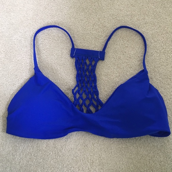 dark blue bikini top!