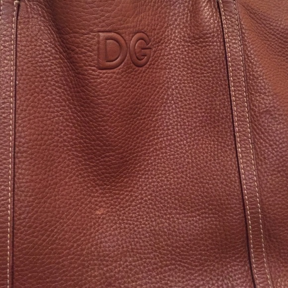 Auth Dolce & Gabbana Brown Tan leather bag - Picture 2 of 4