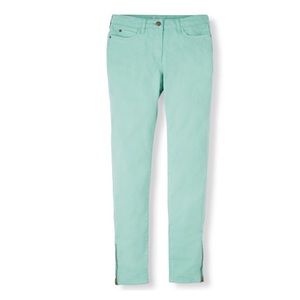 Boden skimmer jeans with size zip