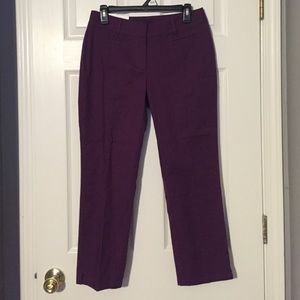 Purple capris