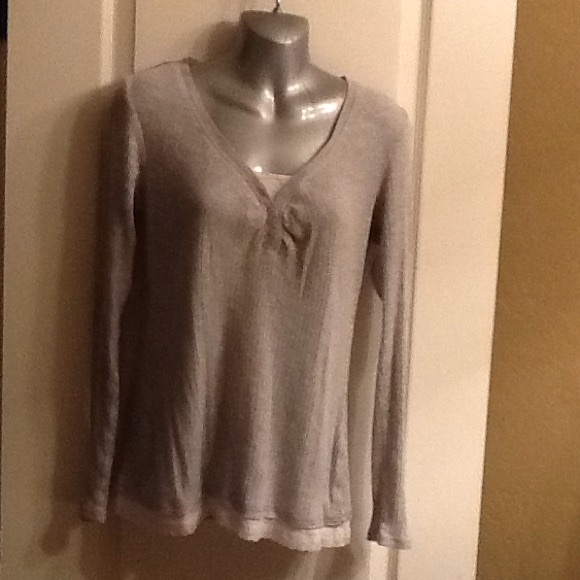 Gray shirt