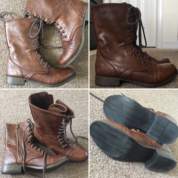 Mossimo Supply Co Khalea Combat Boots