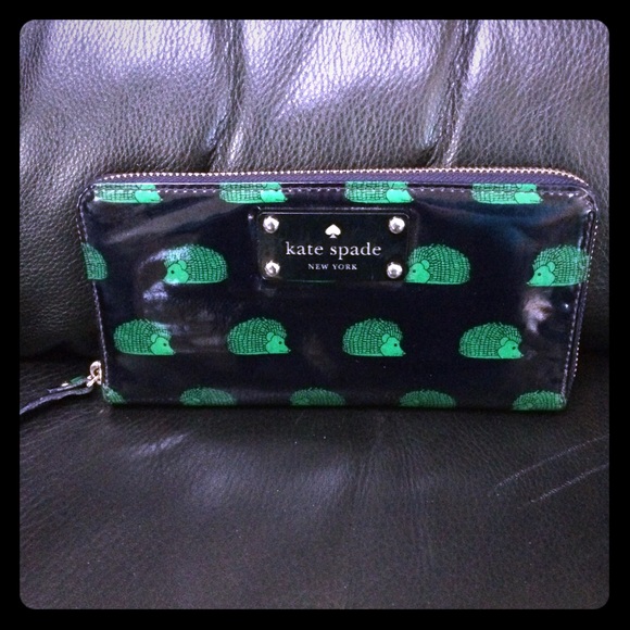 Kate spade accordion style wallet.