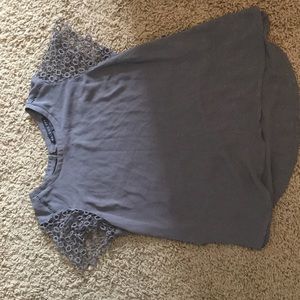 Gray blouse