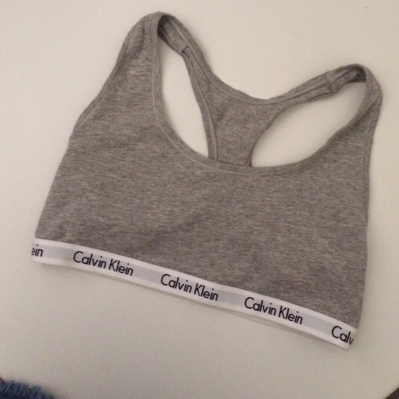 Final: Grey Calvin Klein Sports Bra