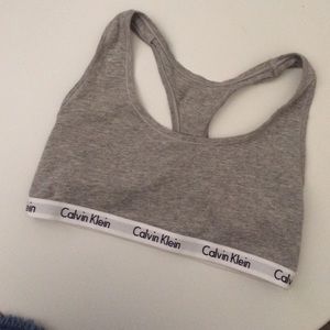 Final: Grey Calvin Klein Sports Bra