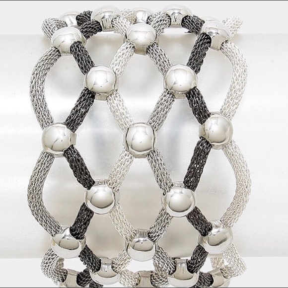 HOST PICK 1/6/17 Tribal Lattice Mesh Ball Bracelet - Picture 2 of 4